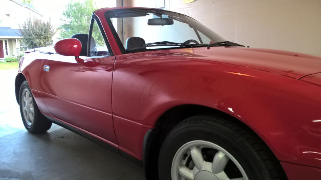 1990 mazda miata with factory hardtop 18,600 original miles