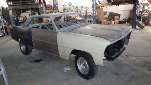 1967 nova rust free rolling project
