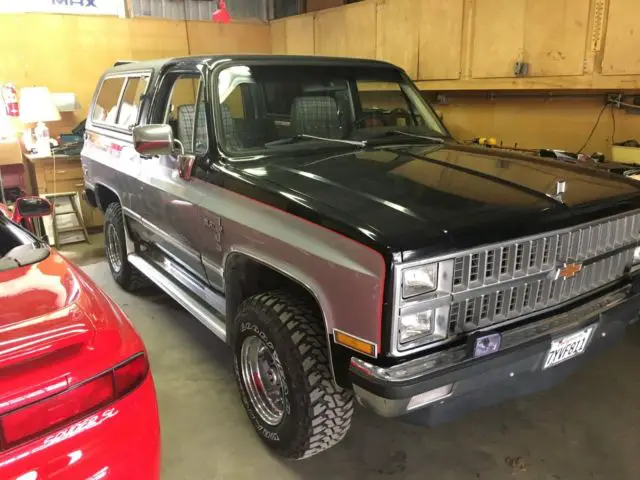 1982 chevrolet silverado k5 blazer rare diesel and very clean