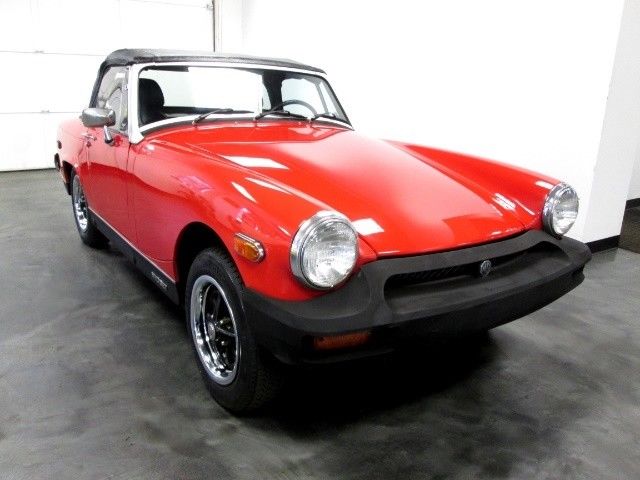 1977 mg midget convertible 4 speed red 1 owner full documentation must be seen