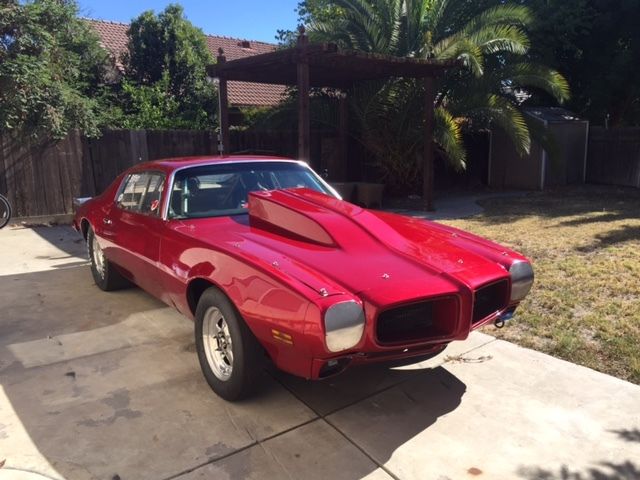 1972 pontiac firebird drag car turn key 8.50 cert bbc alcohol