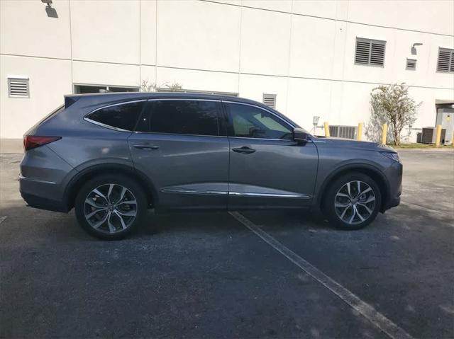 2022 acura mdx technology