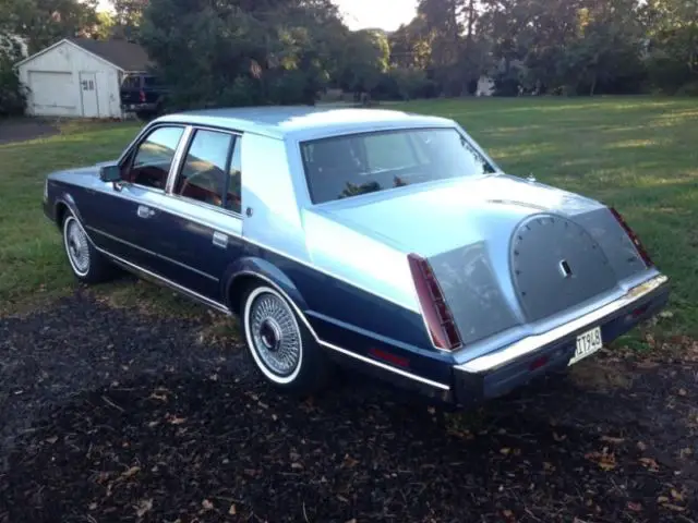 1987 lincoln continental base sedan 4-door 5.0l