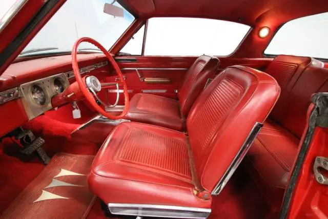 1965 plymouth barracuda 58694 miles red coupe 225 ci slant 6 3 speed automatic
