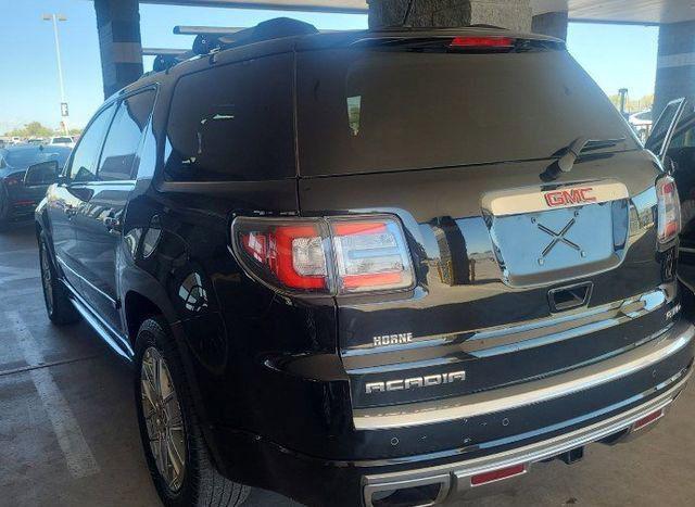2016 gmc acadia denali