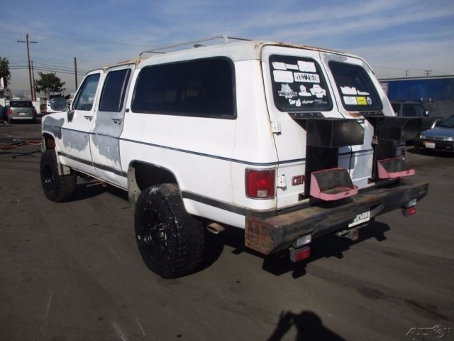 c 1990 gmc suburban v2500 used 5.7l v8 16v 4wd no reserve