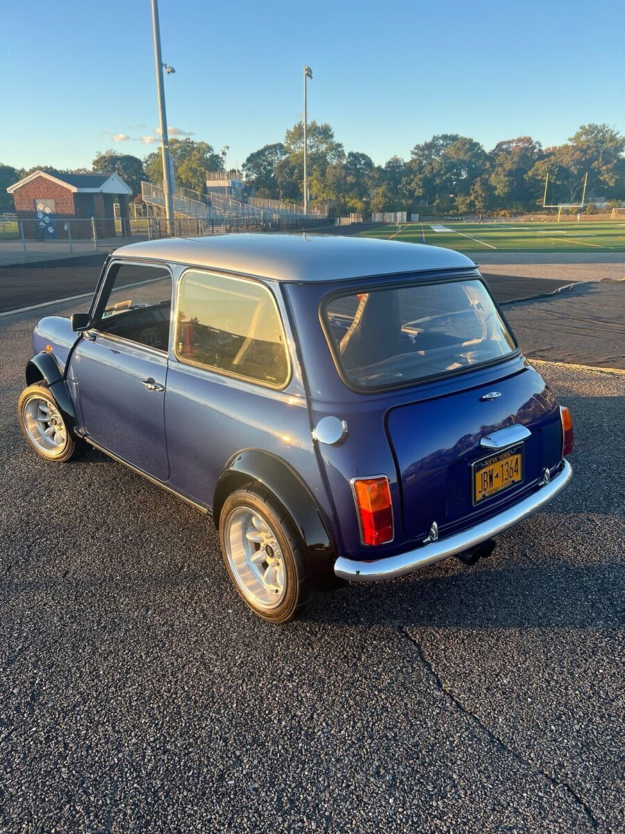 1977 mini coupe coupe blue fwd manual