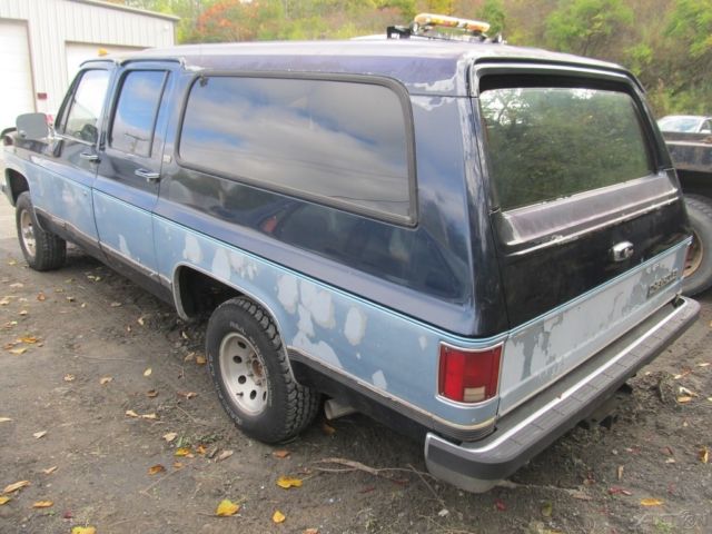 1990 1500 4x4 rust free nevada truck suburban no reserve