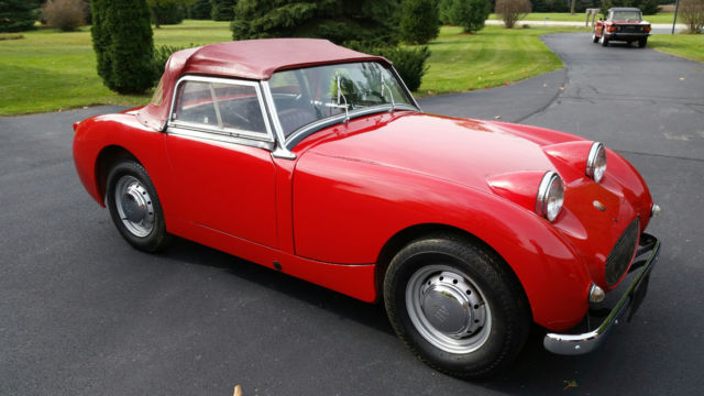1959 austin healey bugeye frogeye sprite
