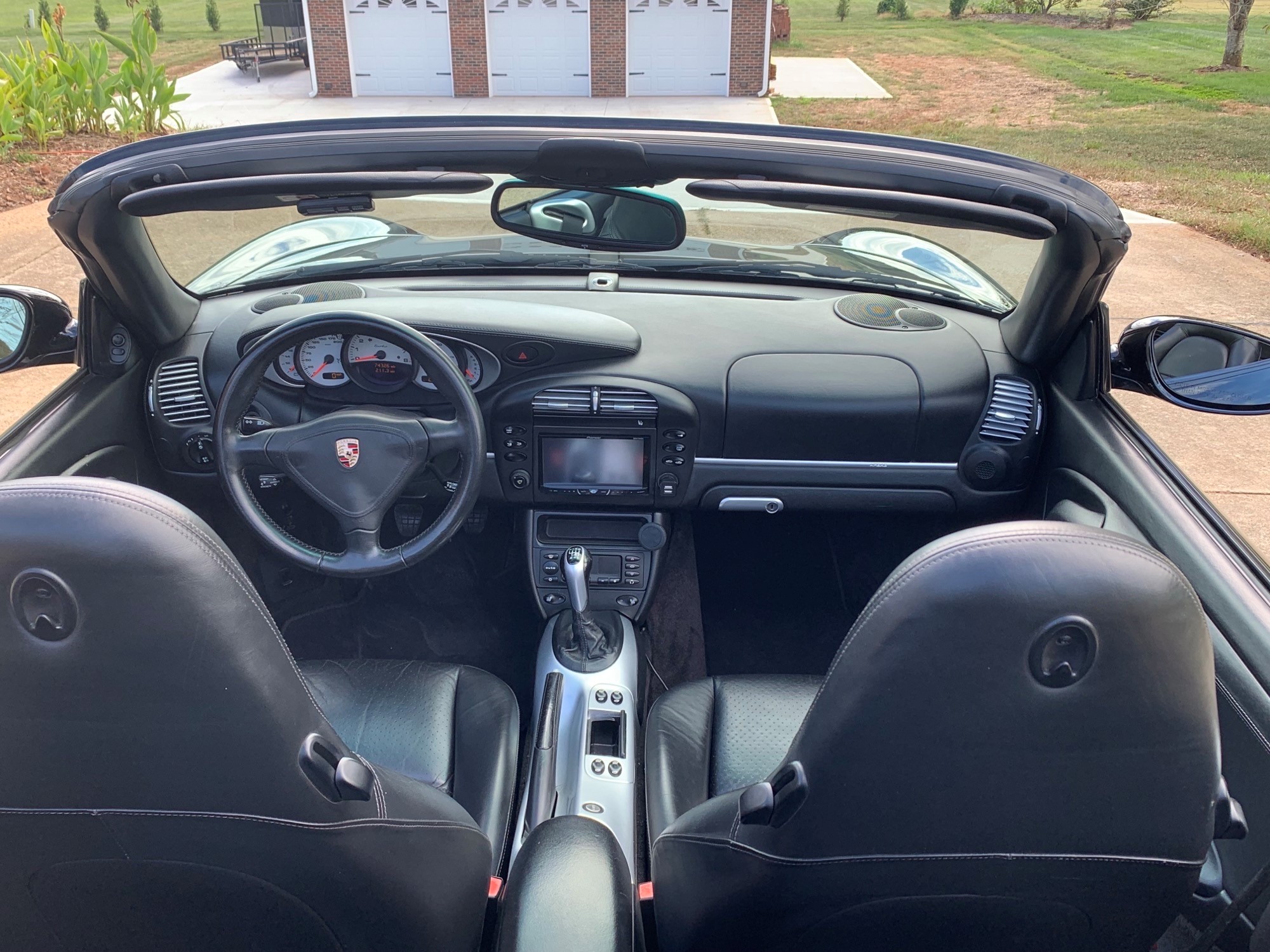 2004 porsche 911 turbo cabriolet 6-speed