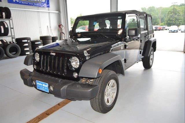 2014 jeep wrangler unlimited sport 4x4 sport 4dr suv for sale in brattleboro, vermont