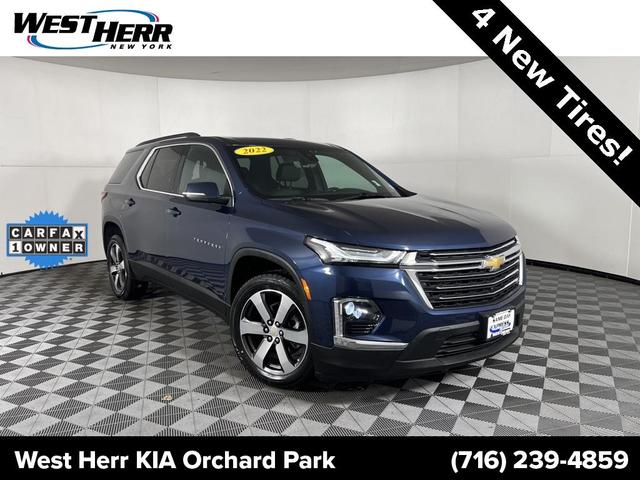 2022 chevrolet traverse lt leather