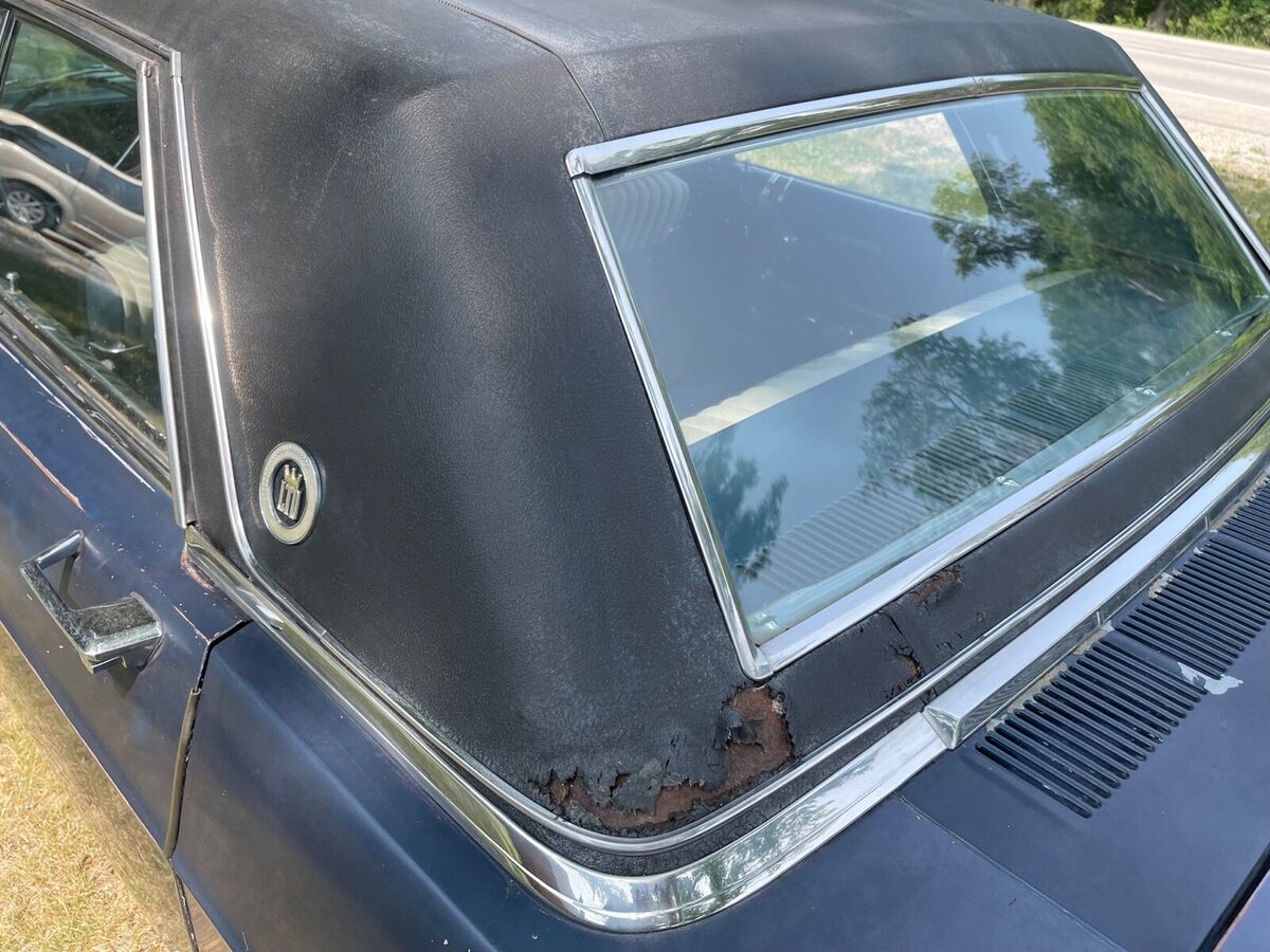 1965 ford galaxie 500 coupe blue rwd automatic ltd