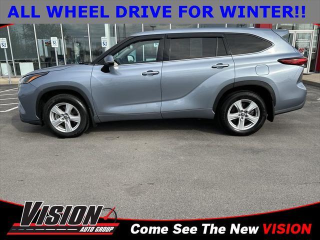 2021 toyota highlander le