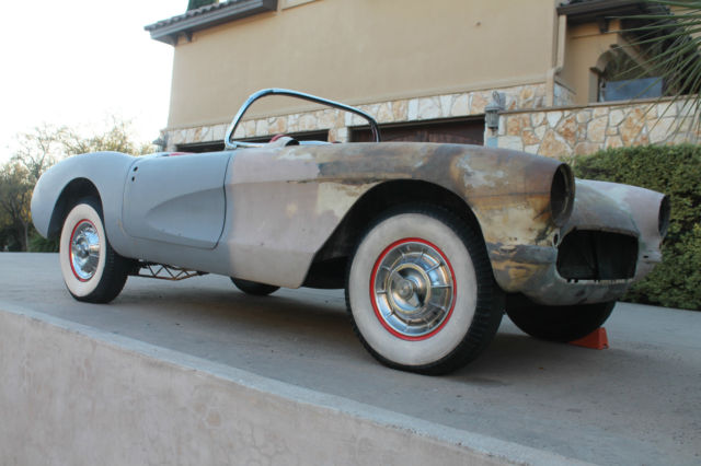 1957 corvette real fuel injected project, rebuilt engine, tranny, distributor