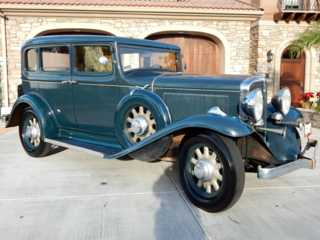 1932 studebaker dictator 8 regal 4 door sedan with 50,000 miles