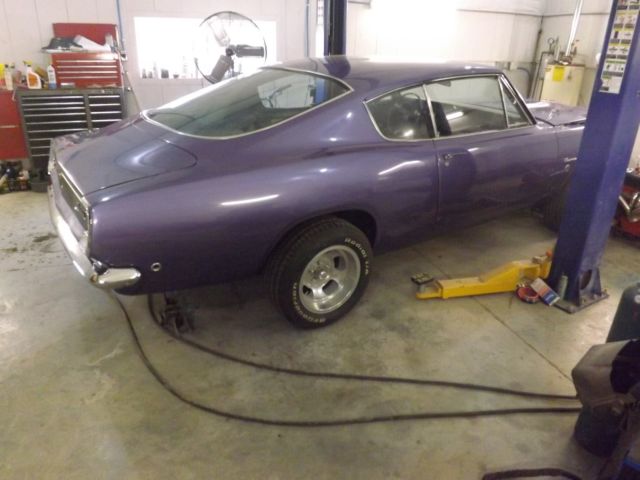 1968 plymouth barracuda car has erverything done just needs put together