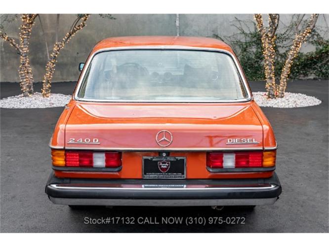 1977 mercedes-benz 240d in beverly hills, california