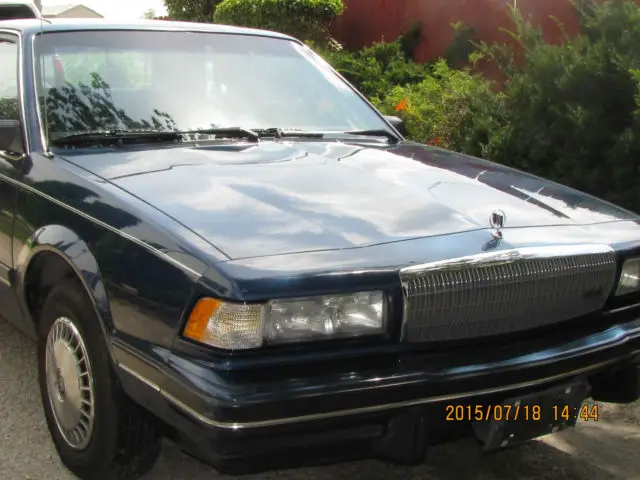 1991 buick century ocean blue metallic factory paint