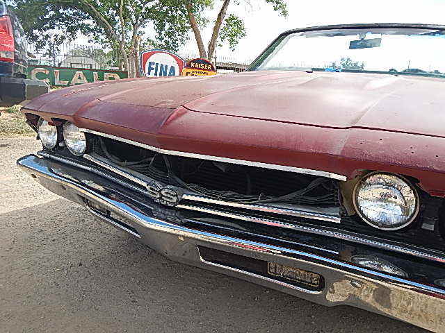 1969 chevelle ss396 convertible project/parts car bbc auto 12 bolt
