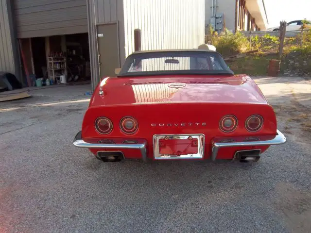 1971 chevrolet corvette 4speed roadster