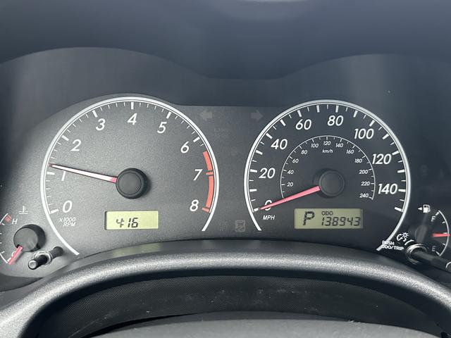 2009 toyota corolla base