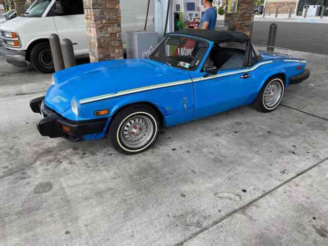 1980 triumph spitfire 1500 convertible blue rwd manual 1500