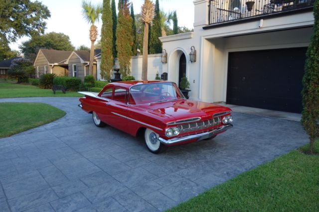 1959 chevrolet biscayne, rotisserie restoration, 283 v8, automatic, avs air bags