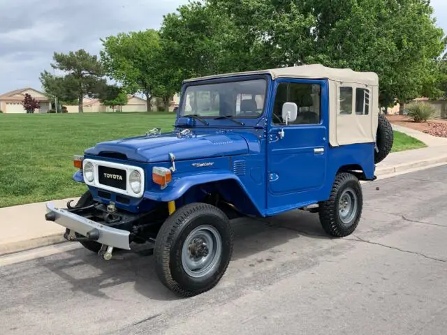 no reserve 1982 toyota fj40 very rare restored turn key barn doors