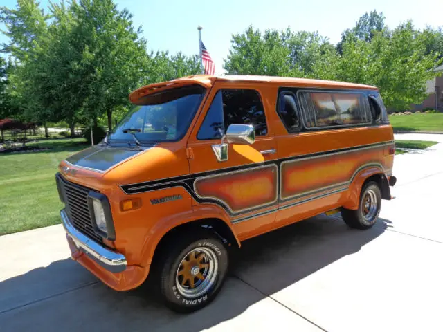 1976 gmc vandura woodsman * custom factory van * a total blast from the past!