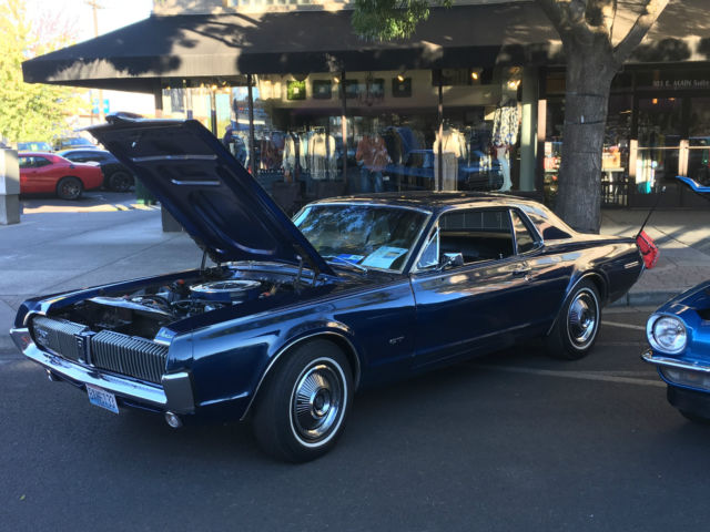 1967 mercury cougar gt 390 fe 4 speed original. like ford mustang