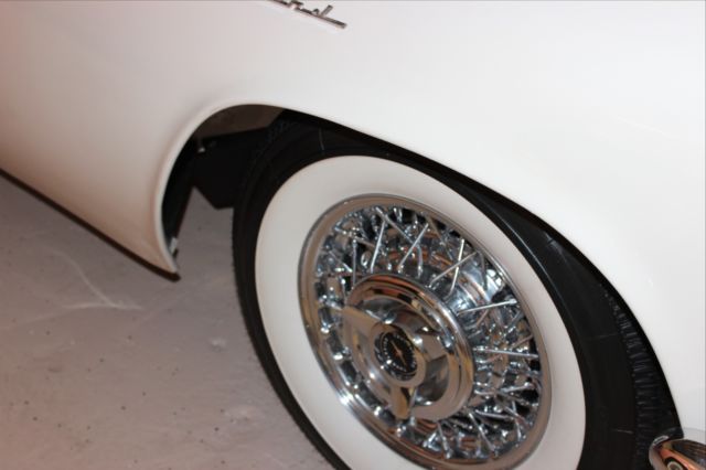 1957 ford thunderbird, e code,nut-&- bolt rest,312/270 hp v8, dual quad