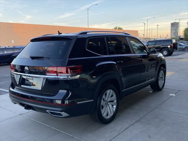 2021 volkswagen atlas 3.6l sel