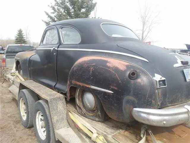 1949 dodge coronet black original 6 cylinder manual