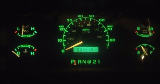 1993 ford f-350 xl crew cab 4x4 low miles only 100,351 (original)
