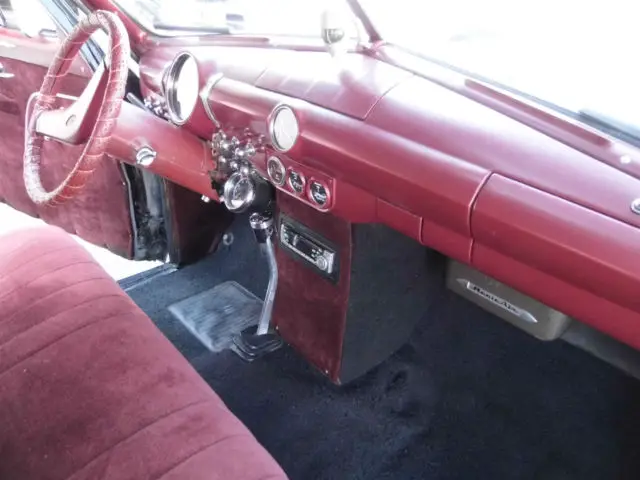 49 ford shoe box 302 crate engine c4 auto. custom body work with sun visor