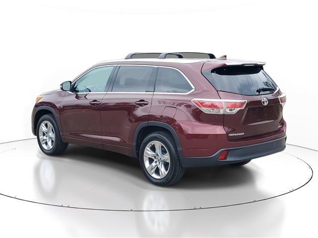 2016 toyota highlander limited