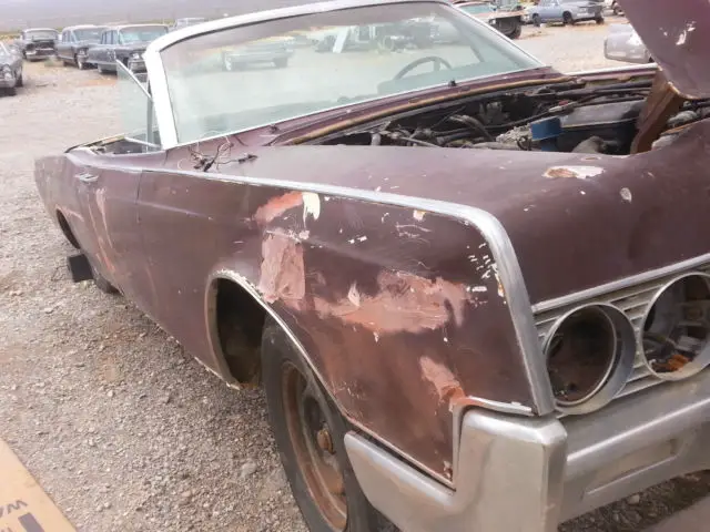 1967 lincoln continental convertible barn find desert car rat rod runs & drives