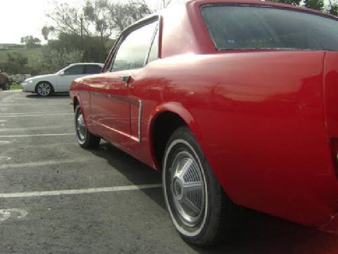 1965 ford mustang in san juan bautista, ca