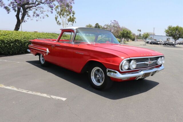 1960 chevrolet el camino 14801 miles red 348 v8 automatic