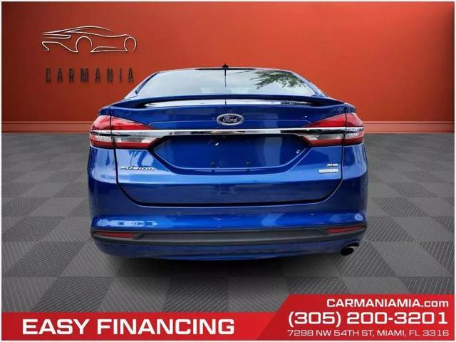 2017 ford fusion se