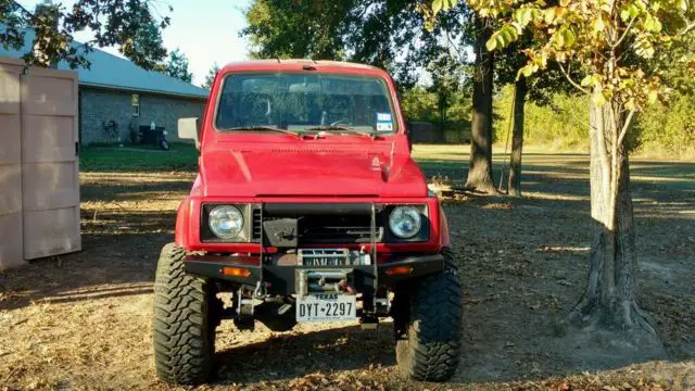 1988 suzuki samurai jx - 1.6 engine, 16 valve fuel injected