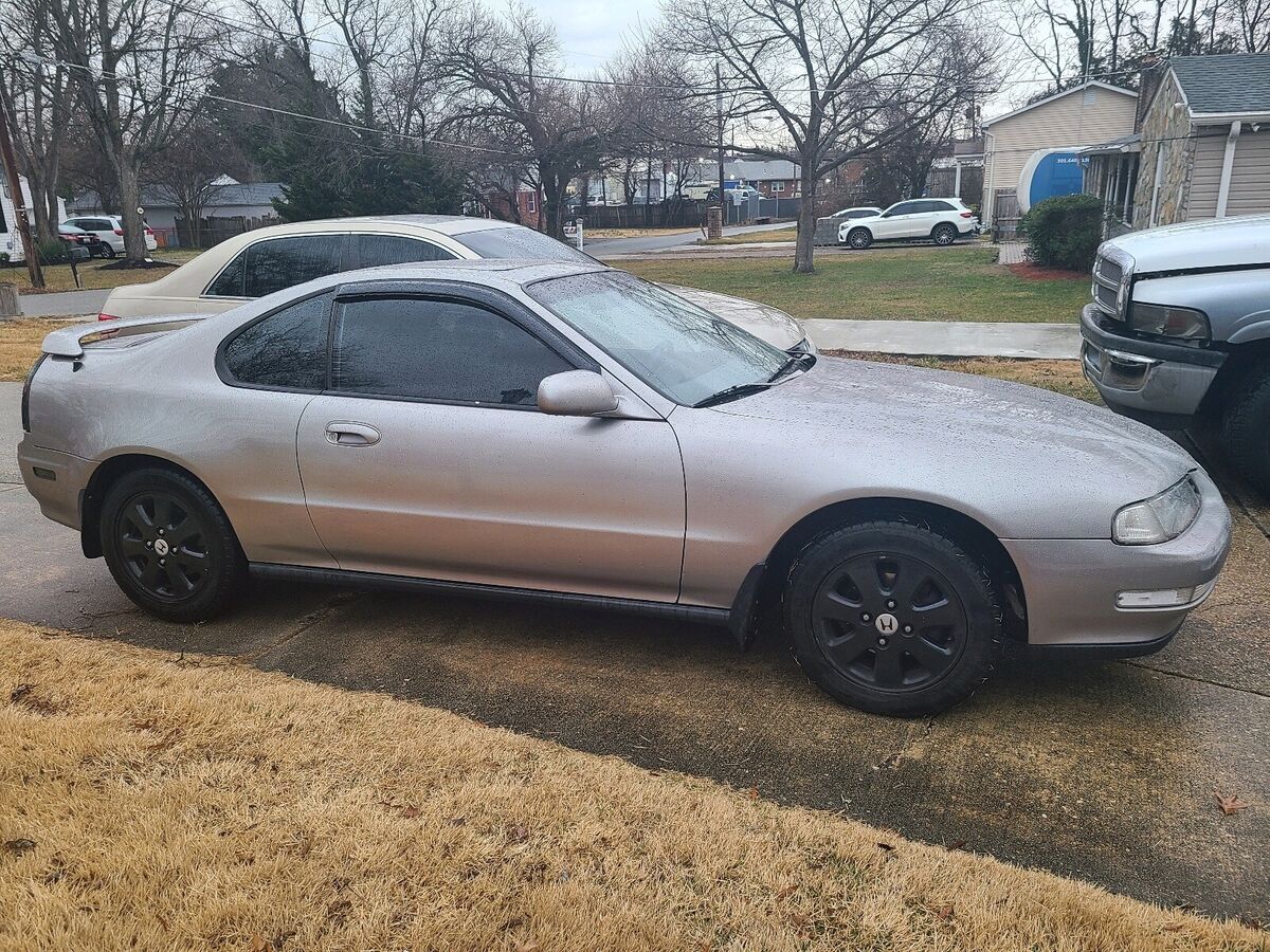 1993 honda prelude coupe grey fwd manual si