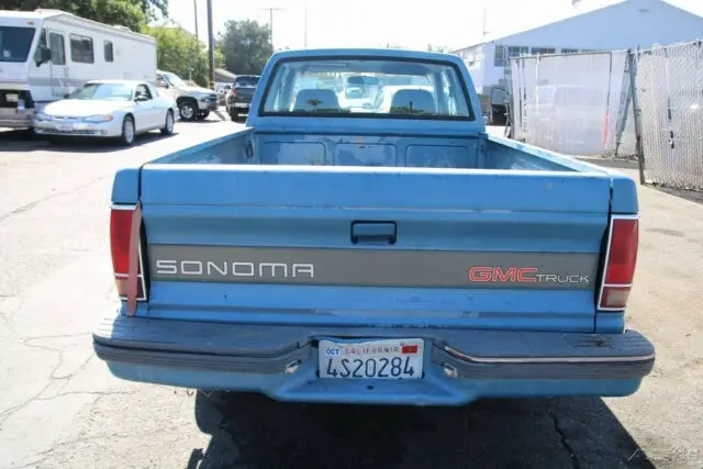 1992 gmc sonoma manual 4 cylinders no reserve