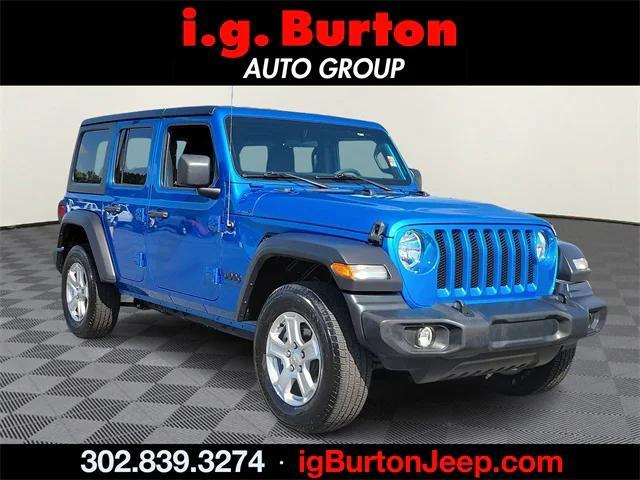 2023 jeep wrangler 4-door sport s 4x4
