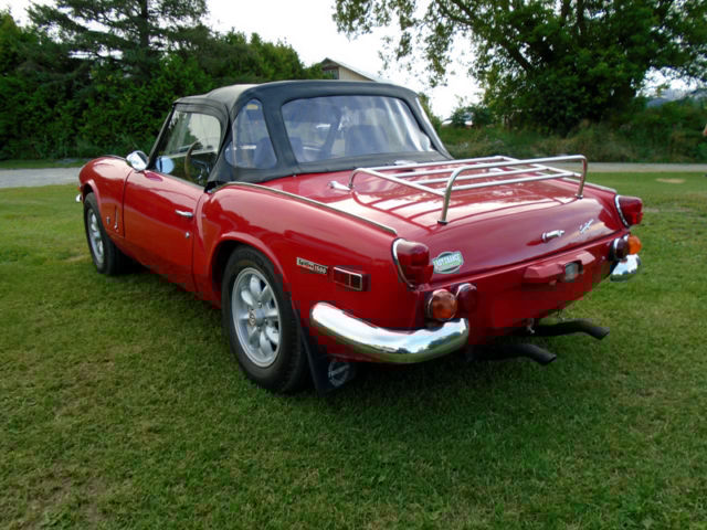 1970 triumph spitfire mark iii. only 63,000 miles, restored with many upgrades