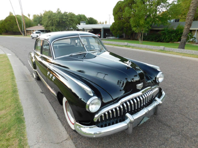 running, driving big body 1949 buick. lots of recent work done. new interior