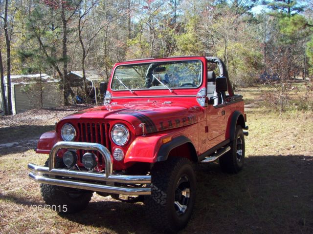 1981 cj 7 laredo , show room condition !