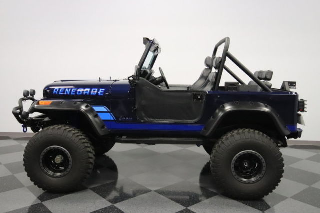 solid 4x4 cj7, 350 v8, 4-speed man, front discs, ps, pb, frsh csmtic resto, lift