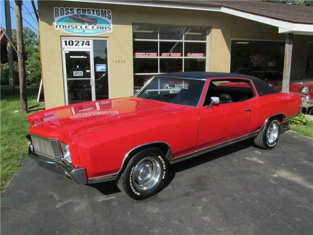1971 chevrolet monte carlo - #'s matching